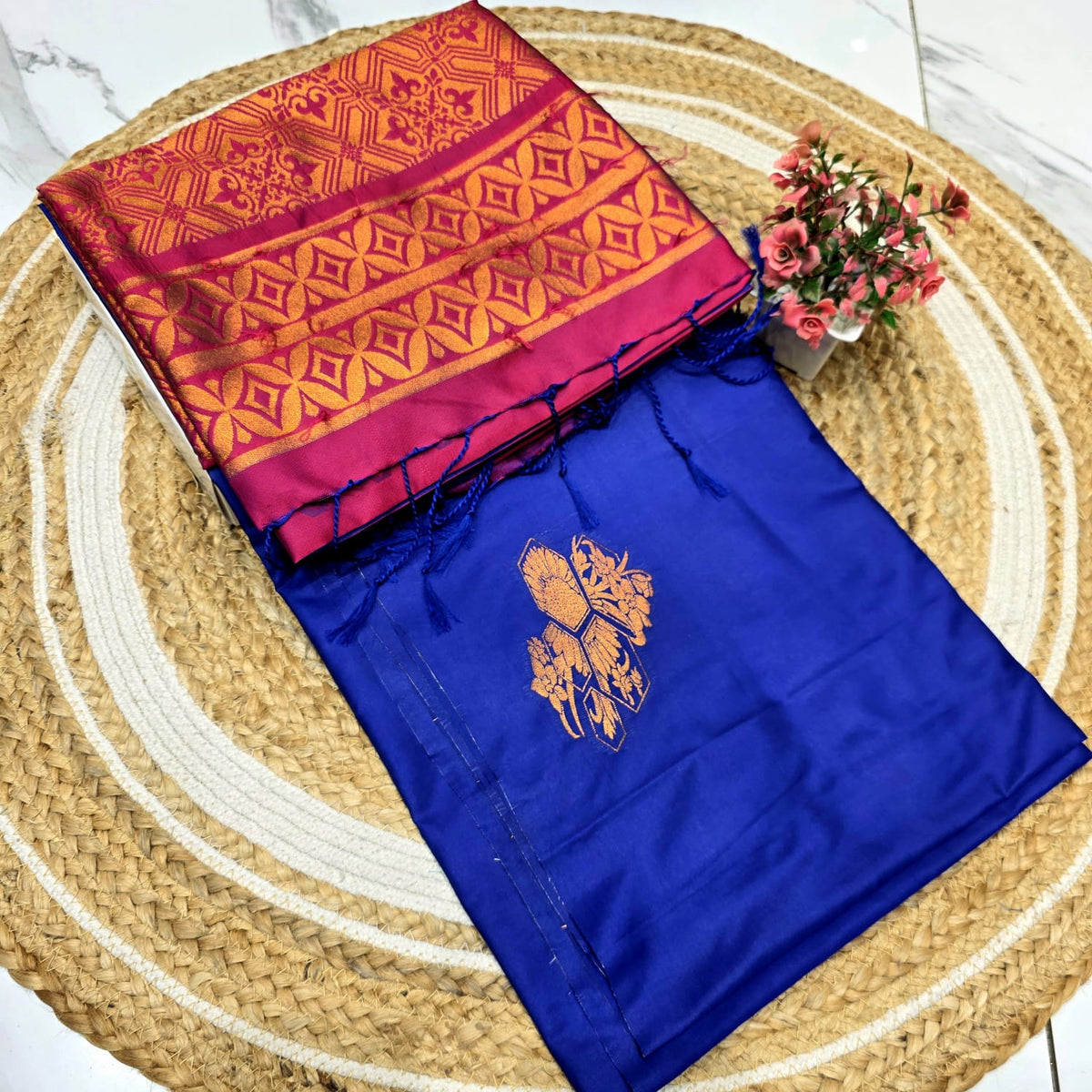 Luxury Soft Silk Saree ( Same Colour only dispatch )