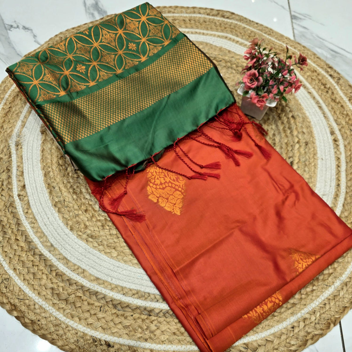 Luxury Soft Silk Saree ( Same Colour only dispatch )
