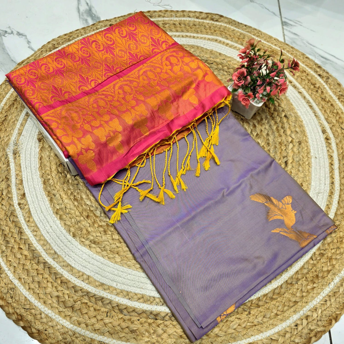 Luxury Soft Silk Saree ( Same Colour only dispatch )
