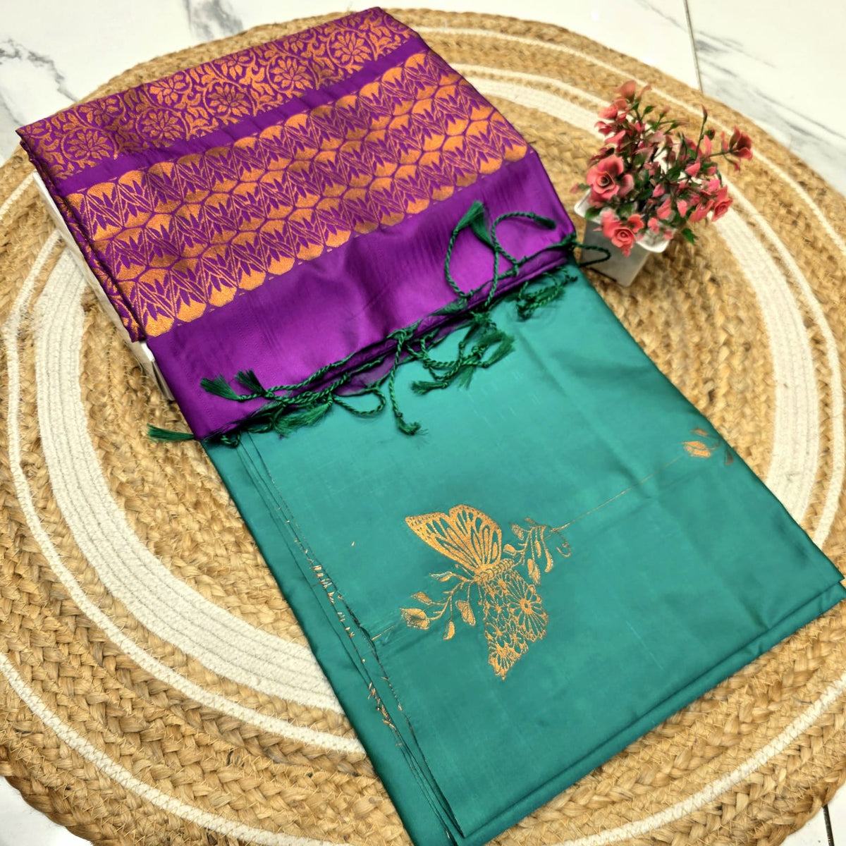 Luxury Soft Silk Saree ( Same Colour only dispatch )