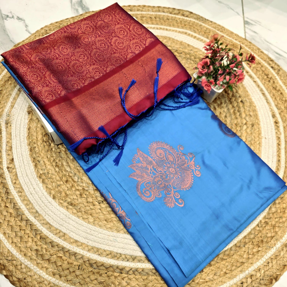 Luxury Soft Silk Saree ( Same Colour only dispatch )