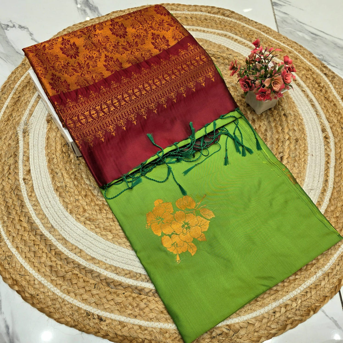 Luxury Soft Silk Saree ( Same Colour only dispatch )