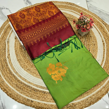 Luxury Soft Silk Saree ( Same Colour only dispatch )