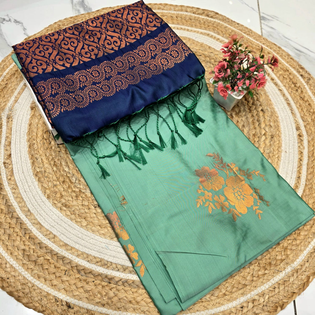 Luxury Soft Silk Saree ( Same Colour only dispatch )