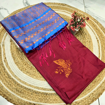 Luxury Soft Silk Saree ( Same Colour only dispatch )
