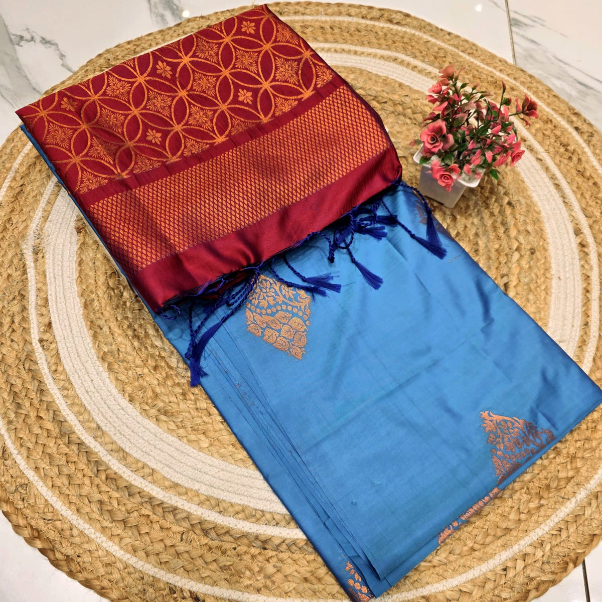 Luxury Soft Silk Saree ( Same Colour only dispatch )