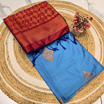 Luxury Soft Silk Saree ( Same Colour only dispatch )