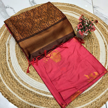 Luxury Soft Silk Saree ( Same Colour only dispatch )