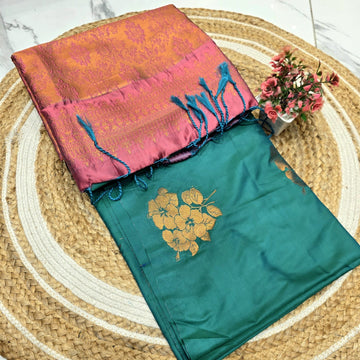 Luxury Soft Silk Saree ( Same Colour only dispatch )