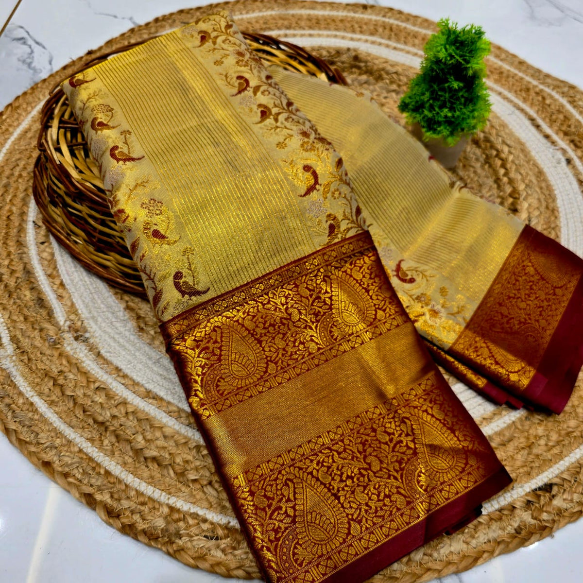 Exquisite Bridal Soft Silk Saree