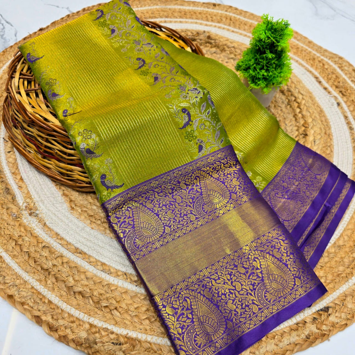 Exquisite Bridal Soft Silk Saree