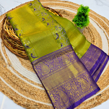 Exquisite Bridal Soft Silk Saree
