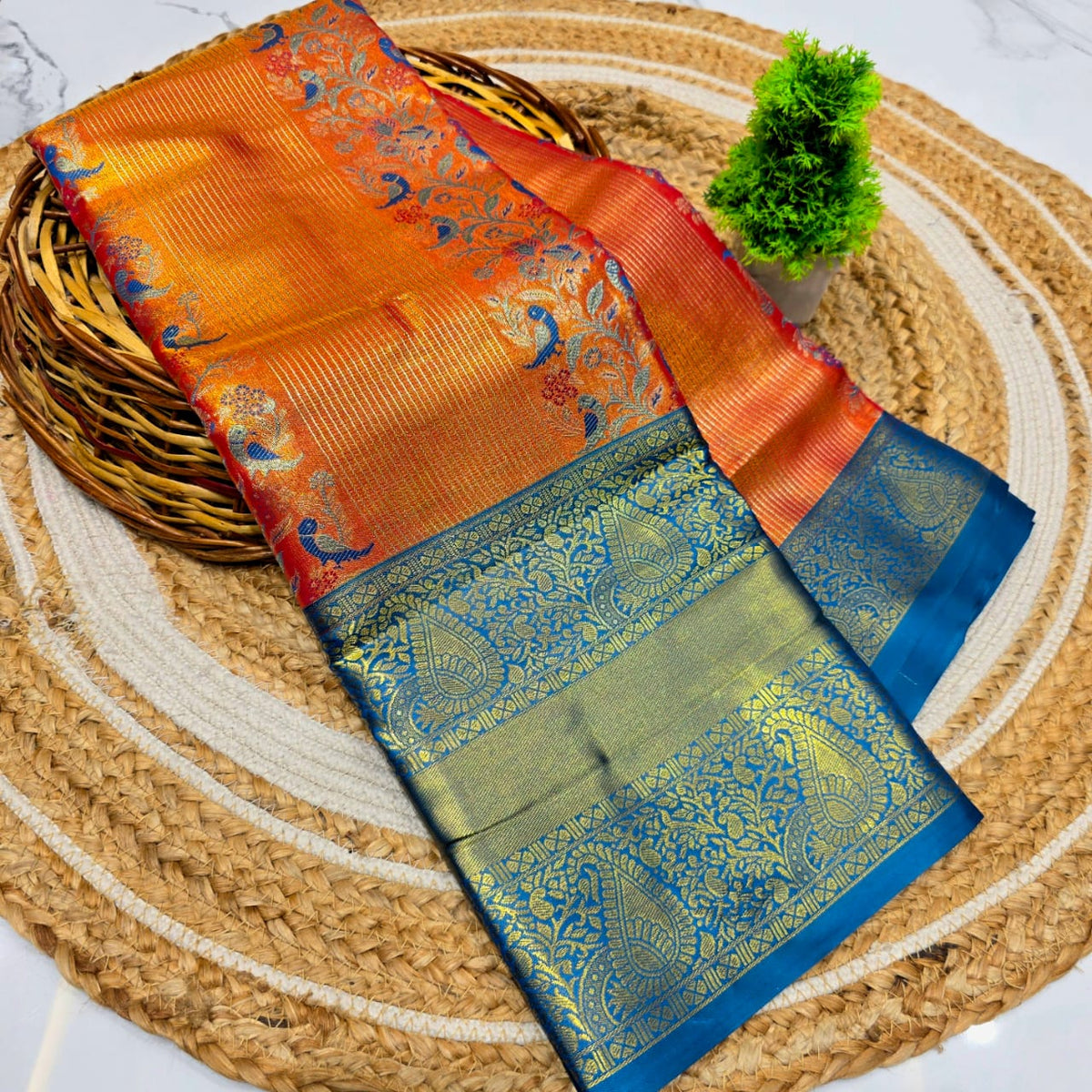 Exquisite Bridal Soft Silk Saree