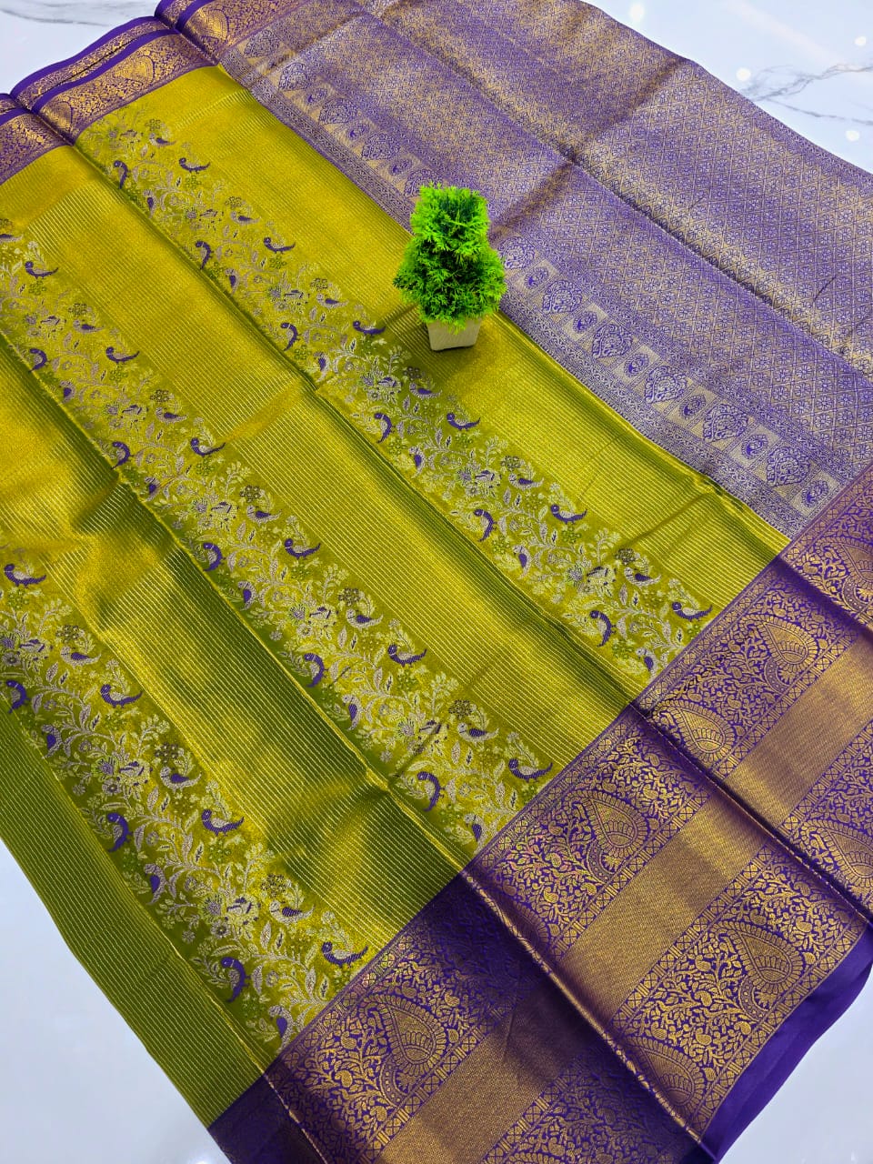 Exquisite Bridal Soft Silk Saree
