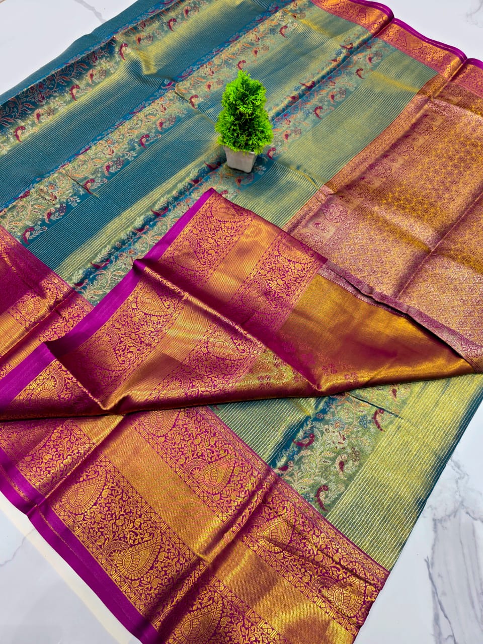 Exquisite Bridal Soft Silk Saree