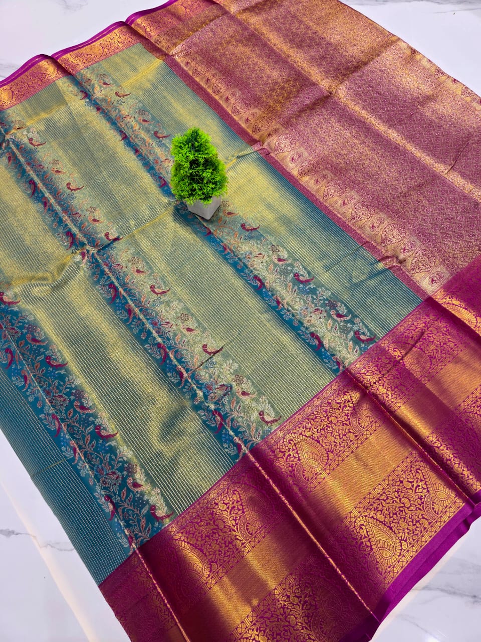 Exquisite Bridal Soft Silk Saree