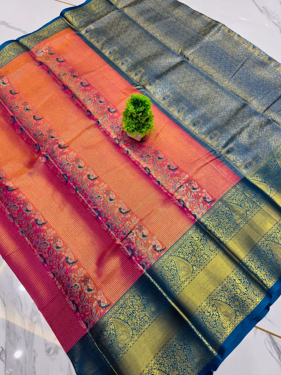 Exquisite Bridal Soft Silk Saree