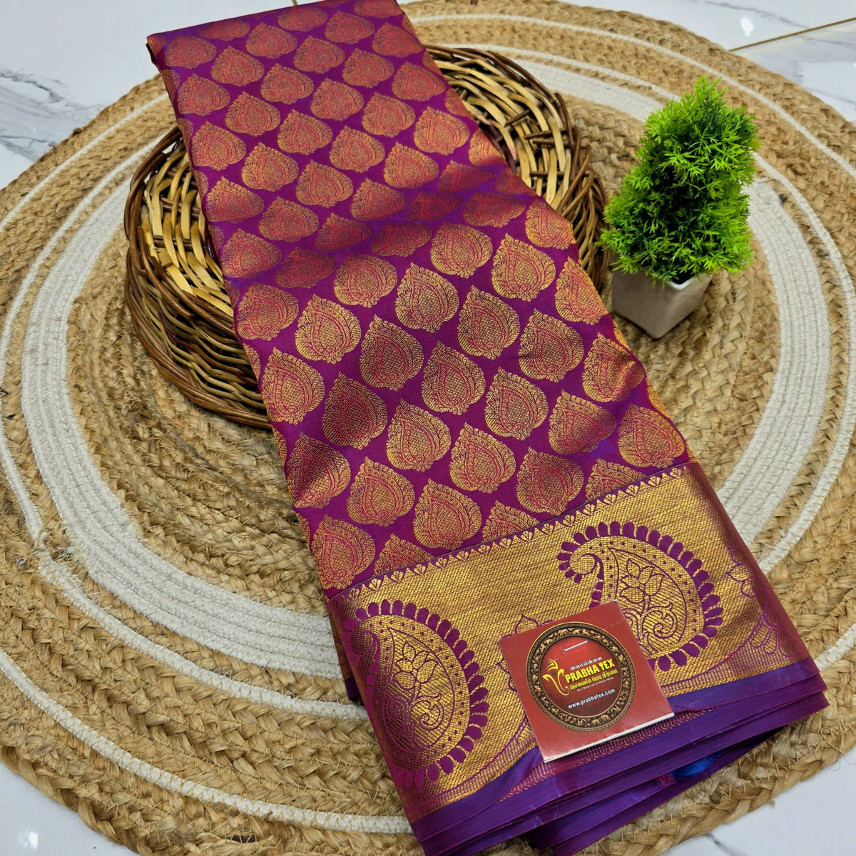 Half Mixed Silk saree