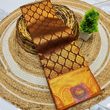 Half Mixed Silk saree
