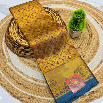 Half Mixed Silk saree