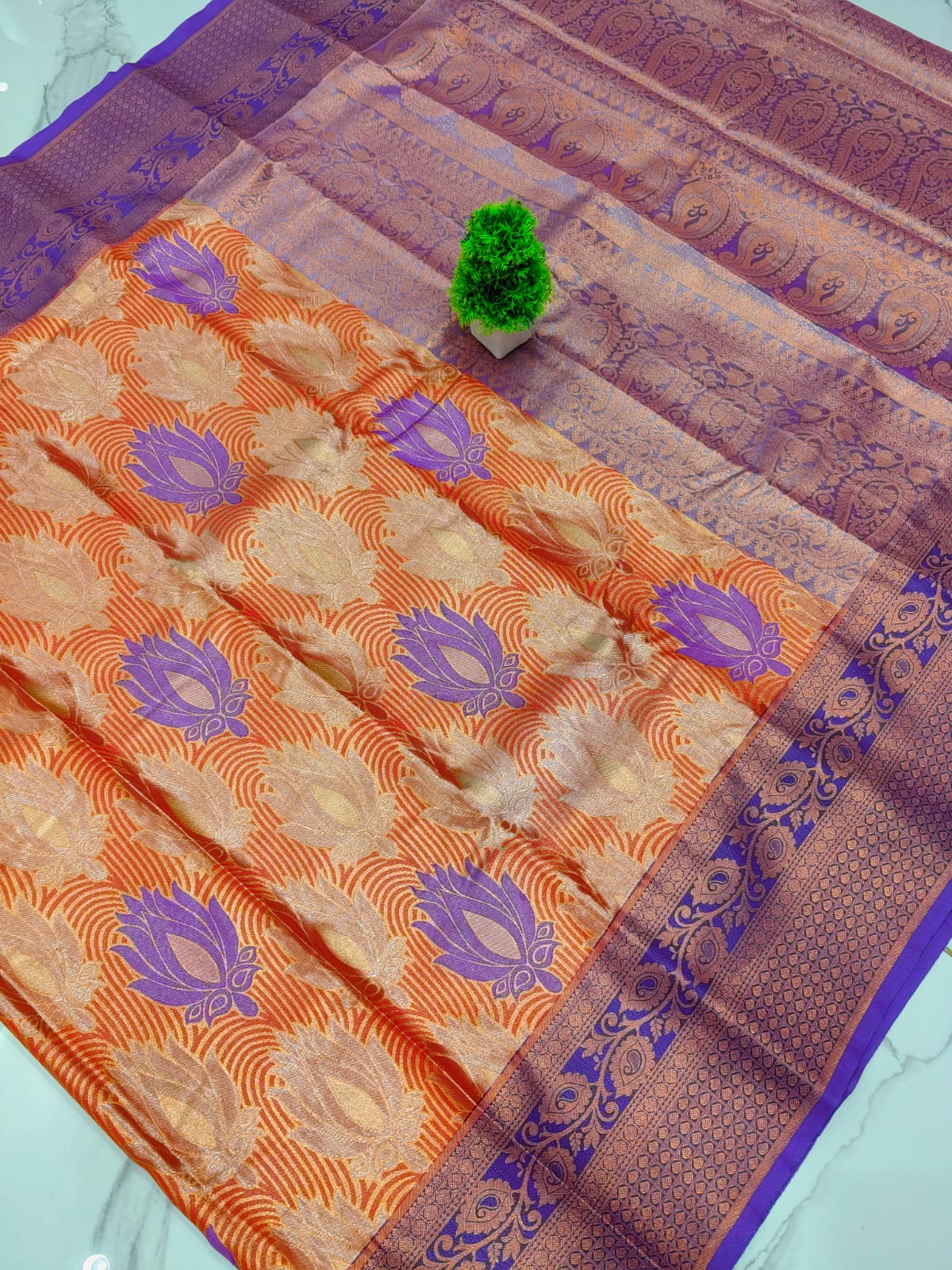 BRIDAL TISSUE SAREE