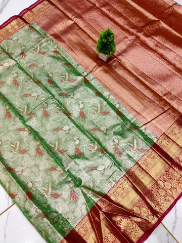 BRIDAL TISSUE SAREE