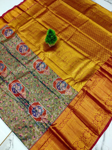 BRIDAL TISSUE SAREE