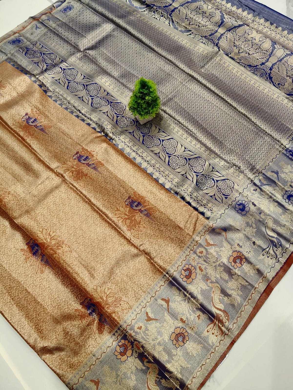 BRIDAL TISSUE SAREE