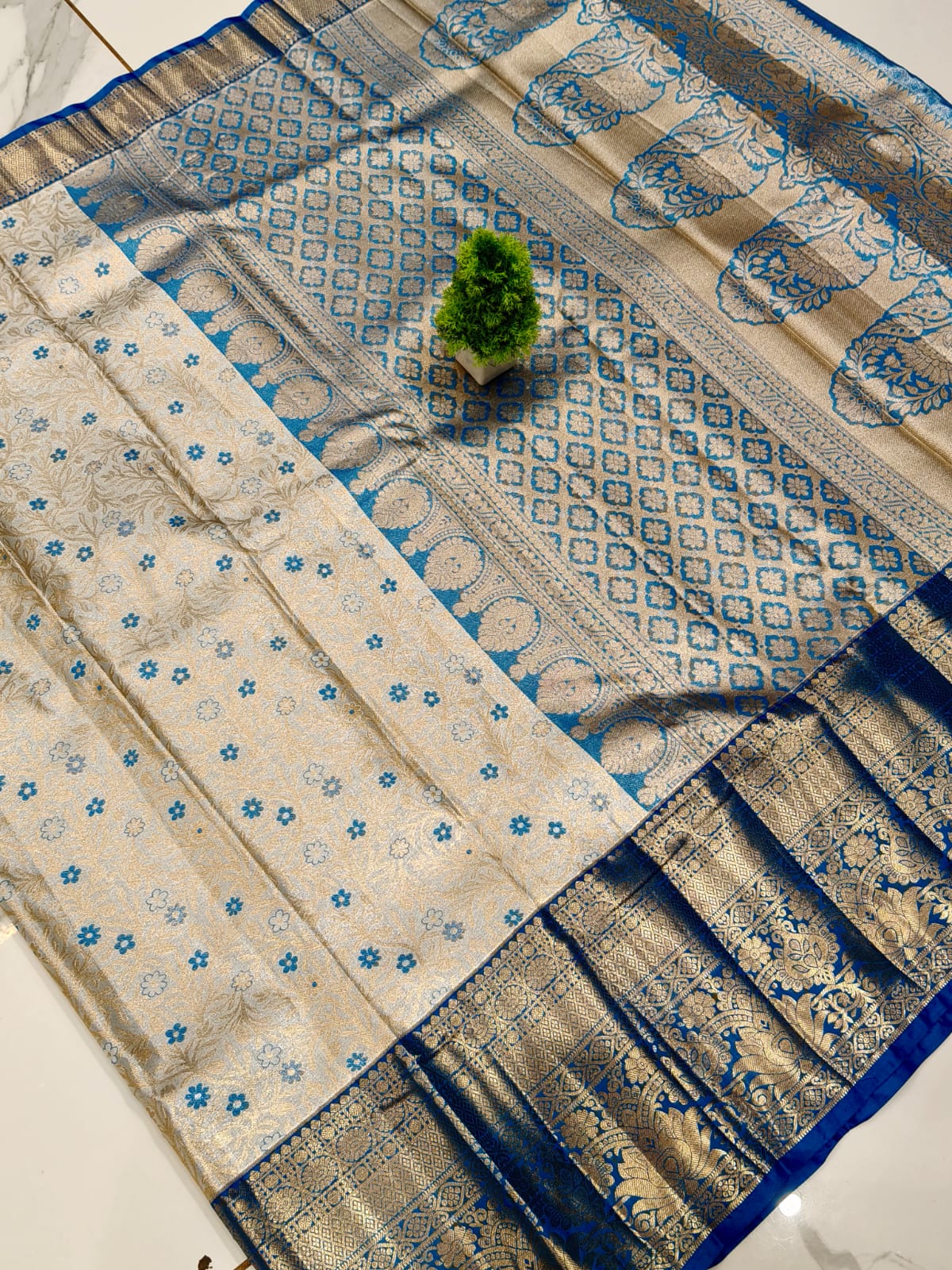 BRIDAL TISSUE SAREE