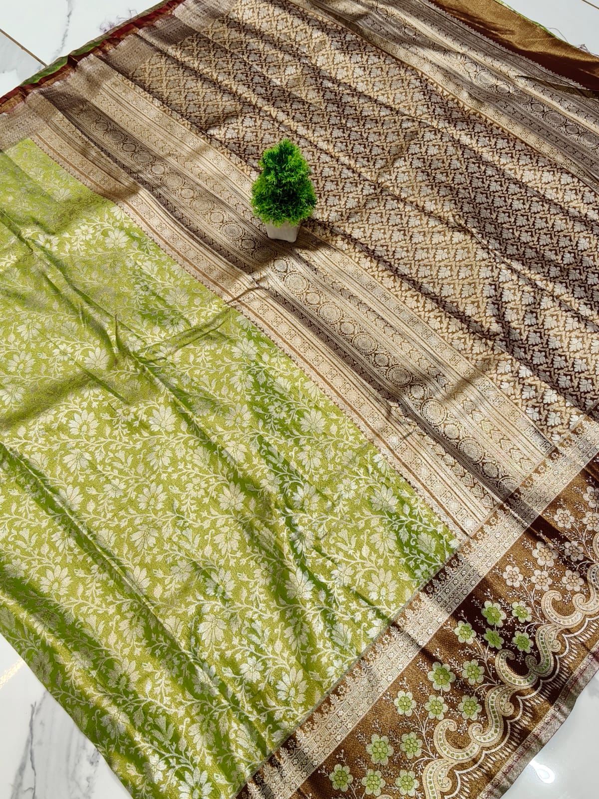BRIDAL TISSUE SAREE