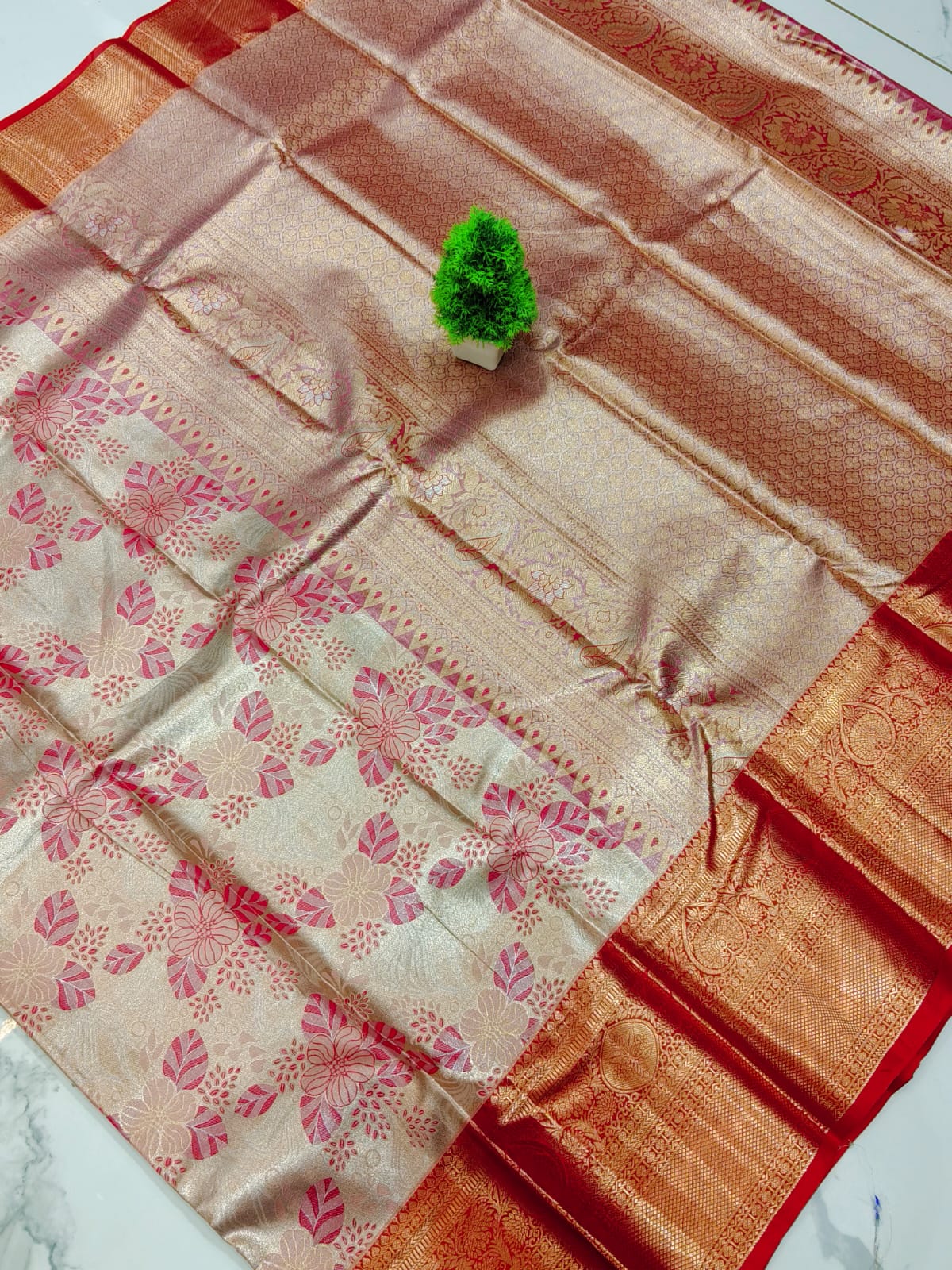 BRIDAL TISSUE SAREE