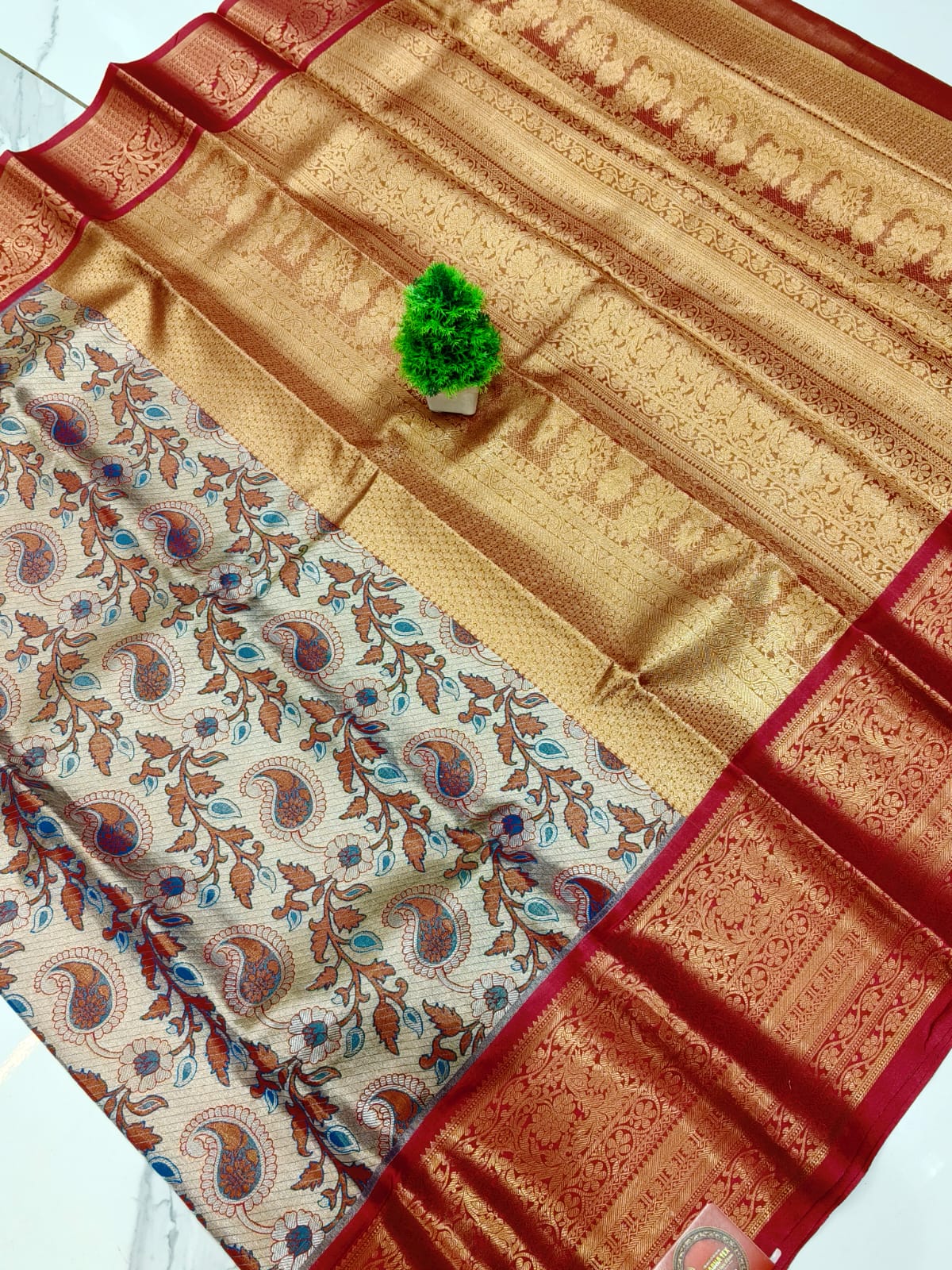 BRIDAL TISSUE SAREE