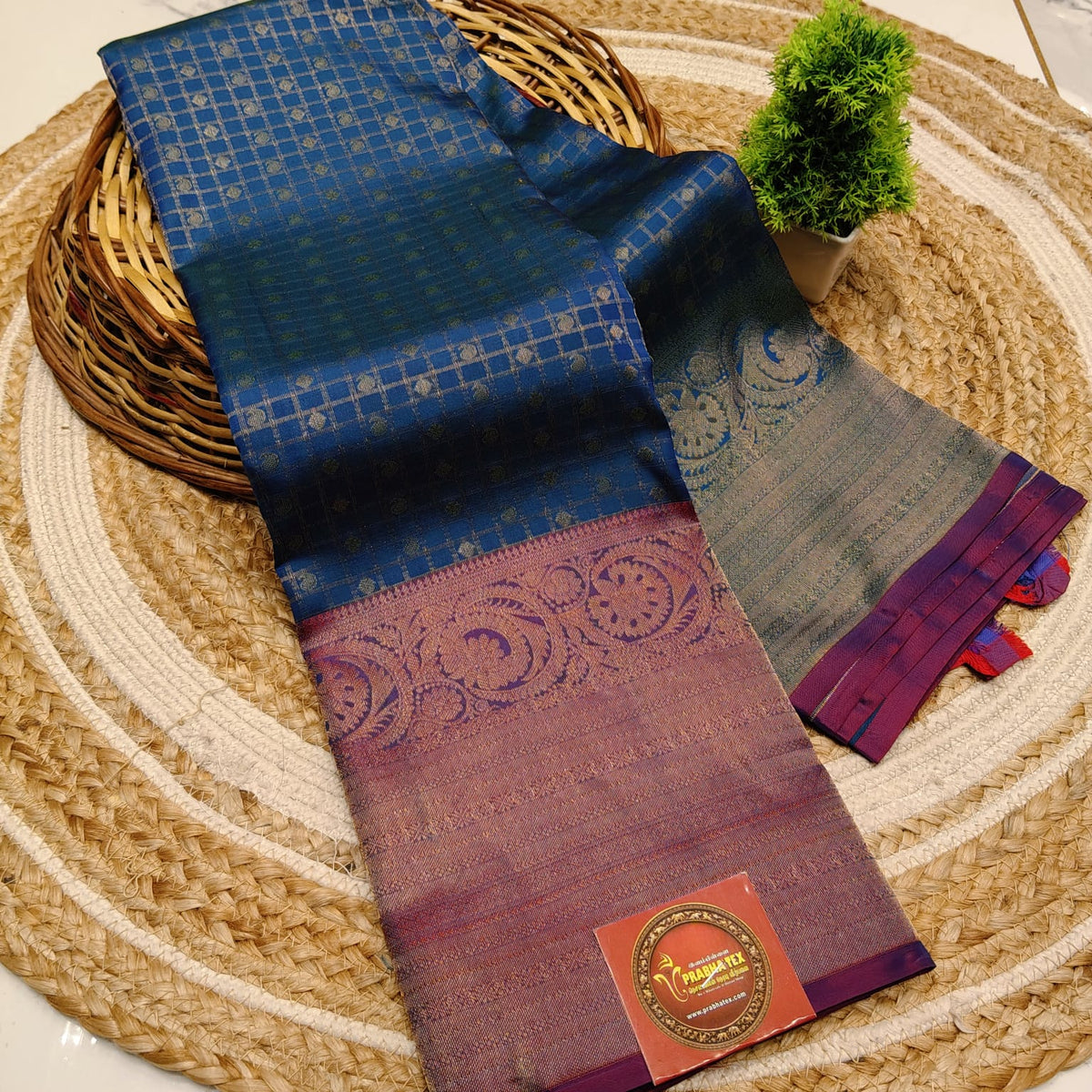 SEMI PURE SOFT SILK SAREE NOTE: DRY WASH
