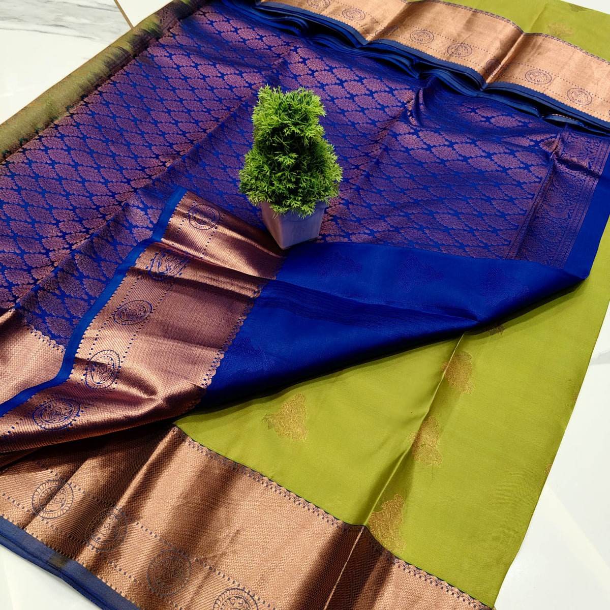 SEMI PURE SOFT SILK SAREE  NOTE: DRY WASH