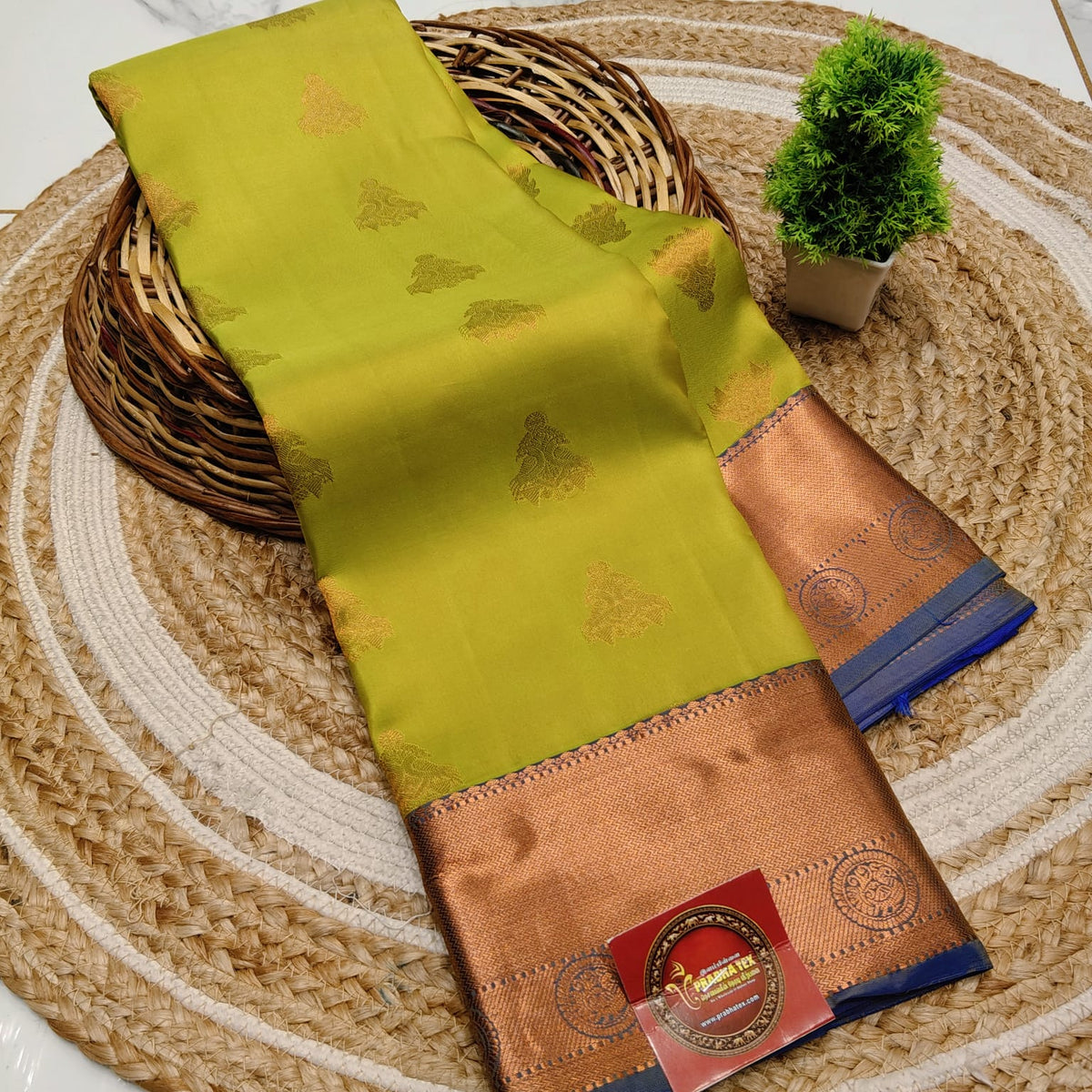SEMI PURE SOFT SILK SAREE  NOTE: DRY WASH