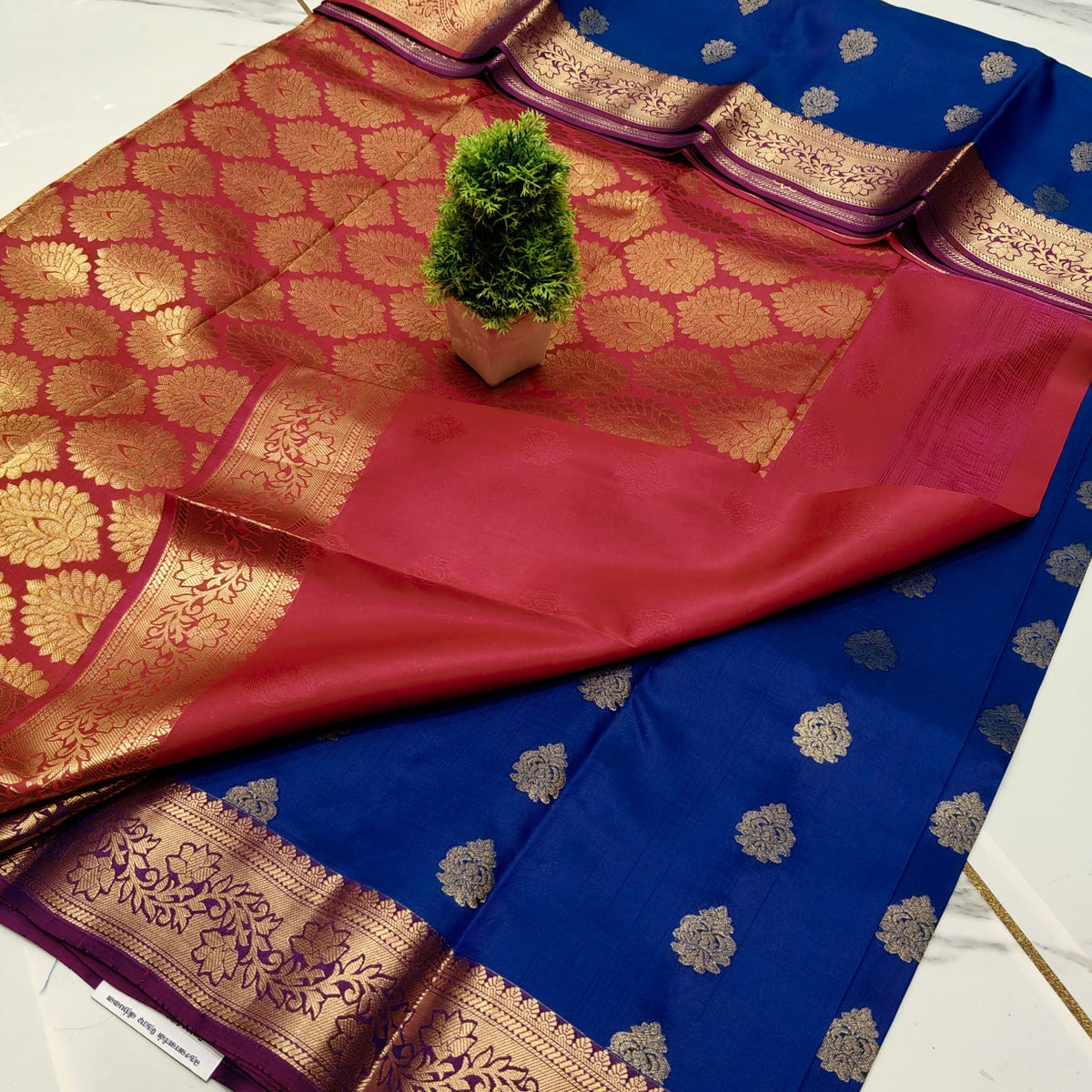 SEMI PURE SOFT SILK SAREE NOTE: DRY WASH