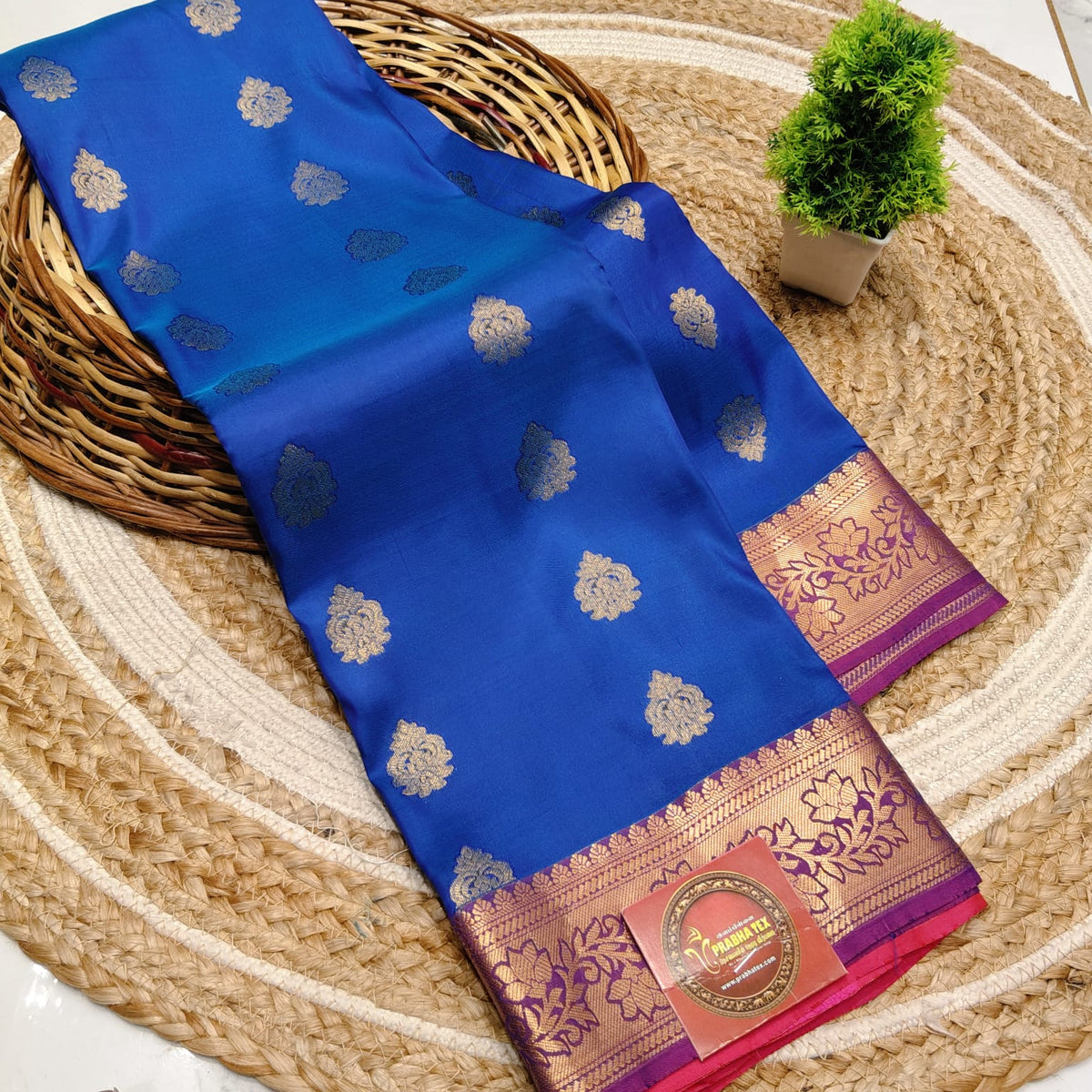 SEMI PURE SOFT SILK SAREE NOTE: DRY WASH