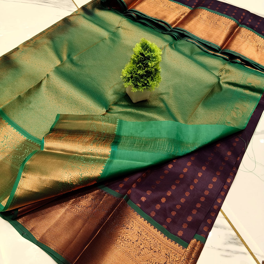 SEMI PURE SOFT SILK SAREE  NOTE: DRY WASH