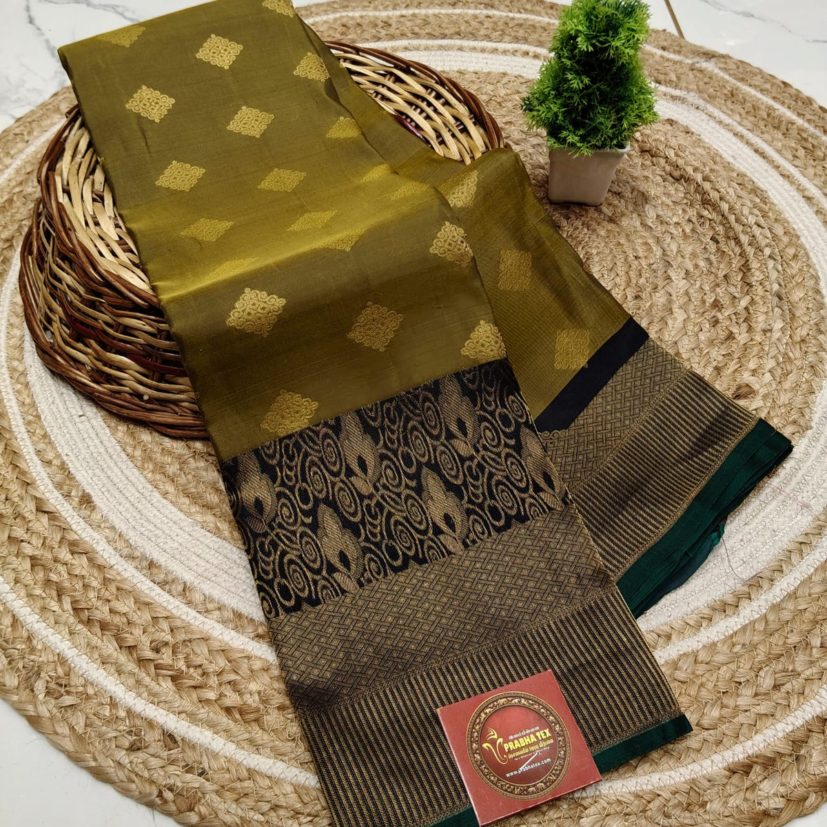 SEMI PURE SOFT SILK SAREE  NOTE: DRY WASH