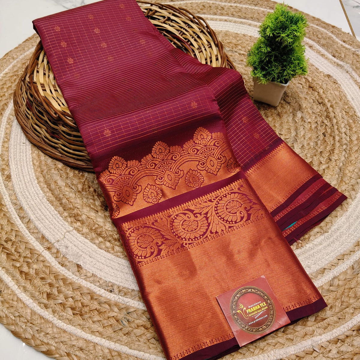 SEMI PURE SOFT SILK SAREE  NOTE: DRY WASH