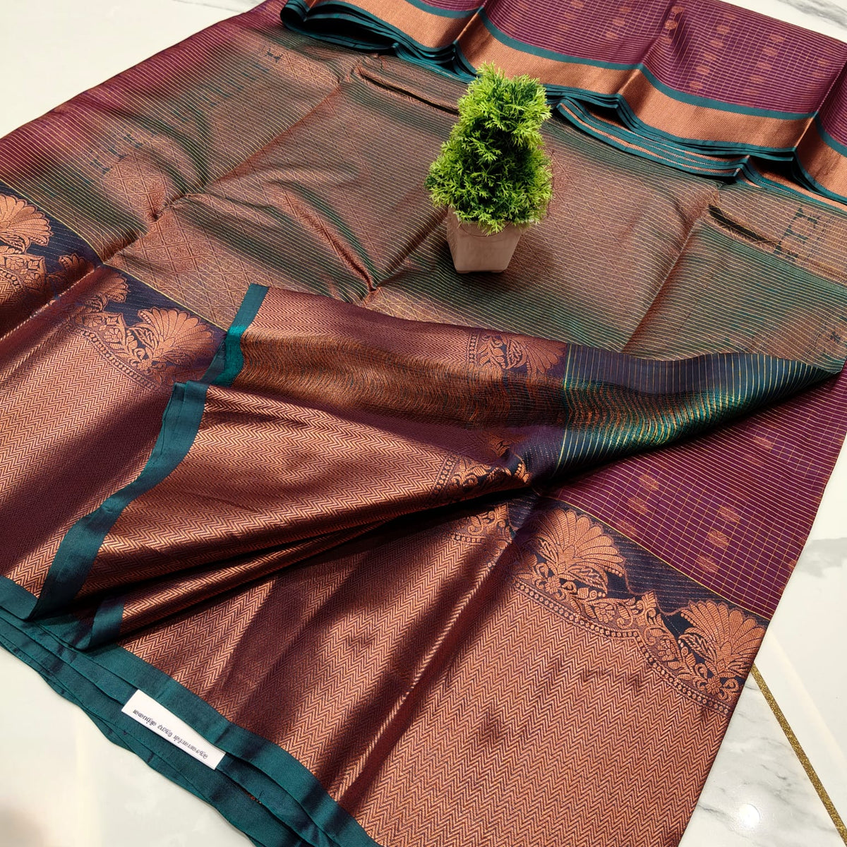 SEMI PURE SOFT SILK SAREE  NOTE: DRY WASH