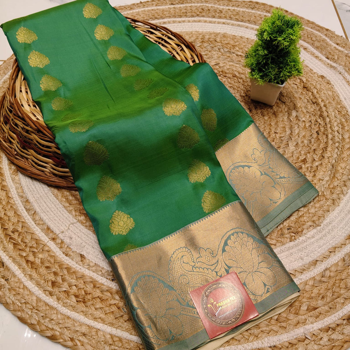 SEMI PURE SOFT SILK SAREE NOTE: DRY WASH