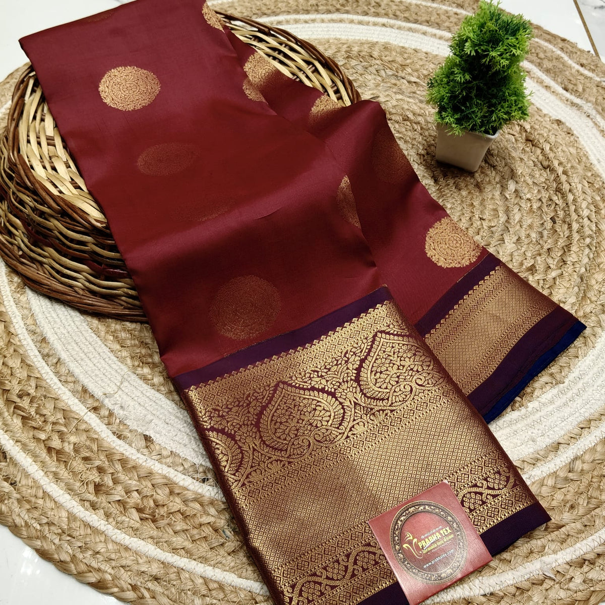 SEMI PURE SOFT SILK SAREE NOTE: DRY WASH