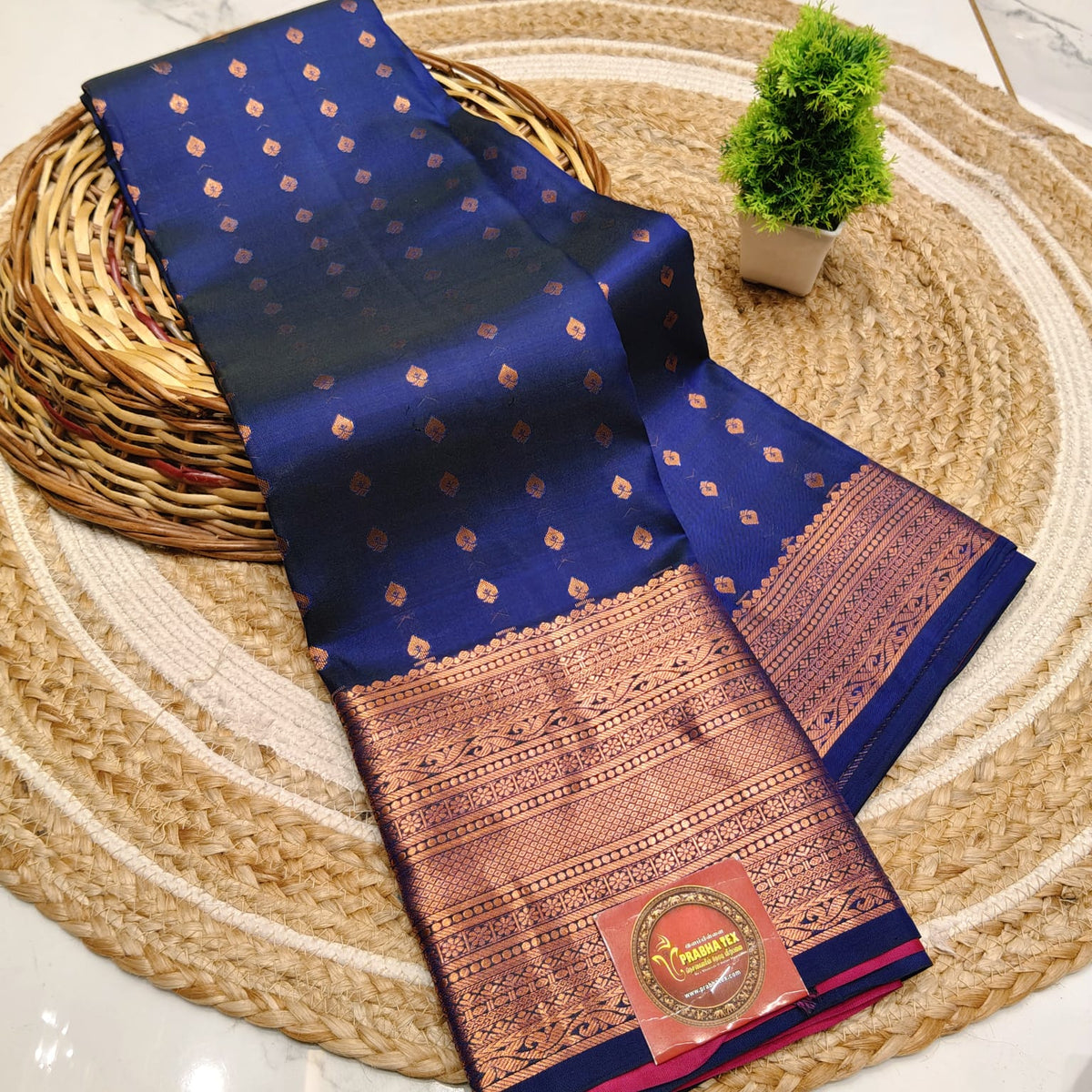 SEMI PURE SOFT SILK SAREE NOTE: DRY WASH