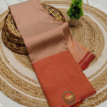 SEMI PURE SOFT SILK SAREE  NOTE: DRY WASH