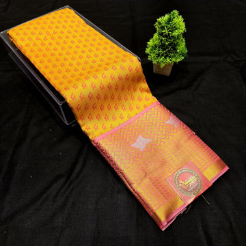 KORVAI MEENA SAREE  NOTE: DRY WASH