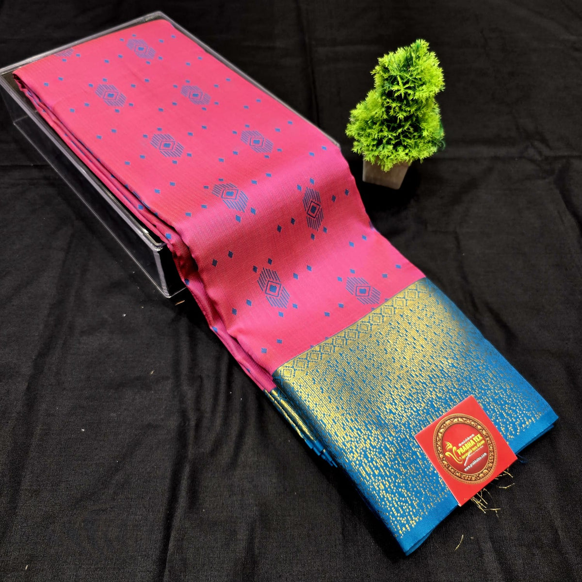 KORVAI MEENA SAREE  NOTE: DRY WASH
