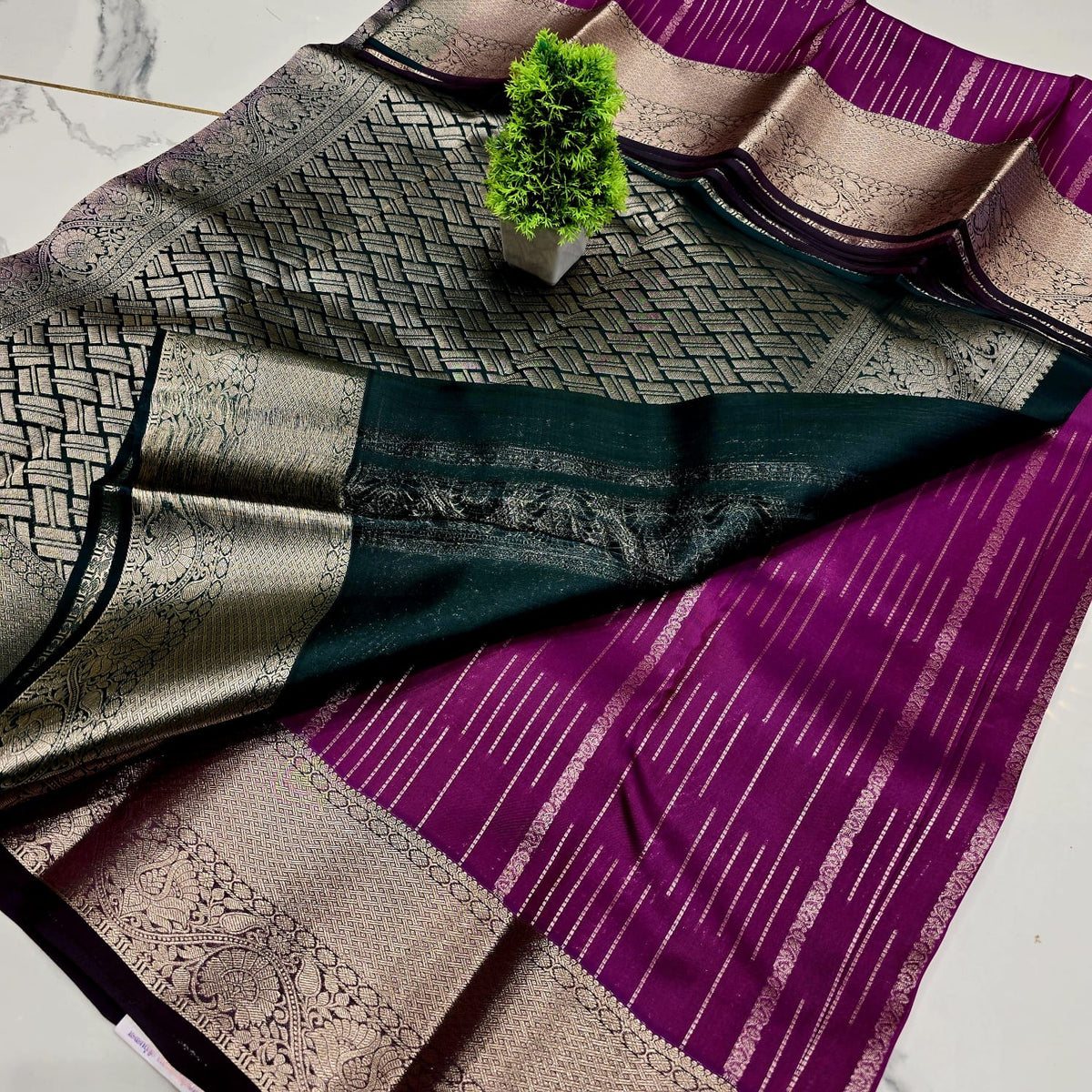 KORVAI MEENA SAREENOTE: DRY WASH