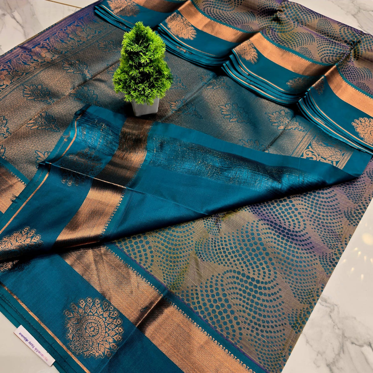 KORVAI MEENA SAREE NOTE: DRY WASH