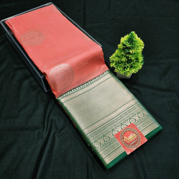 PURE SILK KORVAI PUTTA SAREE  NOTE: DRY WASH